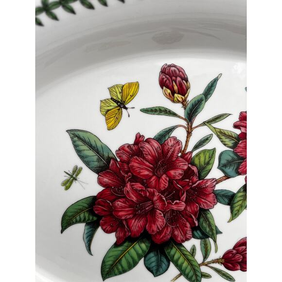 Portmeirion Botanic Garden large Rhododendron oval serving gratin dish - Picture 5 of 9